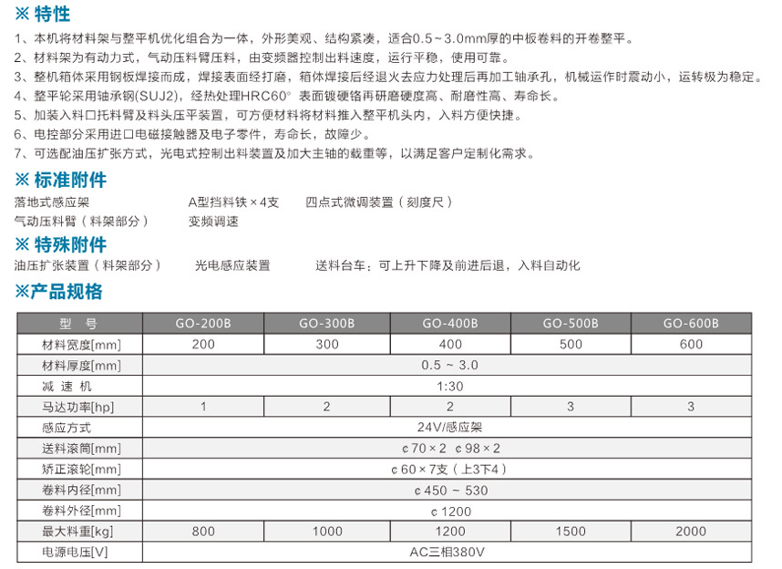 中板二合一整平機(jī)GO-B產(chǎn)品說明